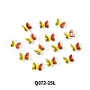 3D Resin Butterfly Nail Charms MRMJ-Q072-25L-2