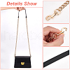 Zinc Alloy Curb Chain Crossbody Bag Straps DIY-WH0430-124B-3