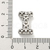 Platinum Plated Brass Micro Pave Cubic Zirconia Pendants KK-L073-001P-I-3
