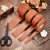 2M PVC Imitation Leather Ribbons SRIB-WH0011-126A-04-4