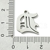 Non-Tarnish 201 Stainless Steel Pendants STAS-B055-01P-D-3
