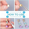 ARRICRAFT 50Pcs Ion Plating(IP) 304 Stainless Steel Stud Earring Findings STAS-AR0002-52-4