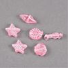Craft Style Transparent Acrylic Charms TACR-S131-02-1
