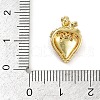 Brass Micro Pave Cubic Zirconia Enamel Pendants KK-L231-20G-3