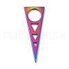 Ion Plating(IP) 201 Stainless Steel Pendants STAS-A066-19M-3