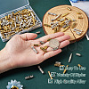 Craftdady 200Pcs 20 Style Tibetan Style Alloy Beads FIND-CD0001-33-5