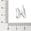 Rack Plating Brass Balloon Letter Pendants X-KK-C050-01P-H-3