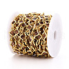 Brass Rhombus Link Chains CHC-N023-08B-G-2