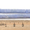 Synthetic Blue Lace Agate Beads Strands G-C129-A15-01-5