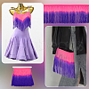 Fingerinspire 2M Two Tone Polyester Tassel Ribbon OCOR-FG0002-37A-6