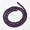 Faceted Rondelle Glass Beads Strands EGLA-J134-3x2mm-A04-2