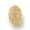 Mother's Day Golden Tone Wax Seal Brass Stamp Head AJEW-G056-03A-2