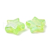 Eco-Friendly Transparent Acrylic Beads PL556-PW42-3