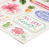 Paper Glitter Self-adhesive Sticker DIY-A017-01E-2