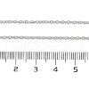 Non-Tarnish 304 Stainless Steel Cable Chains Necklace for Men Women NJEW-N050-A02-S15-4