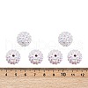 AB-Color Resin Rhinestone Beads X-RESI-S315-14x16-16-3