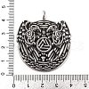 316 Surgical Stainless Steel Big Pendants STAS-Z073-46AS-3