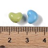 Spray Paint Alloy Beads PALLOY-H145-09-3