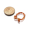 3Pcs Natural Gemstone Rings RJEW-TA00204-5