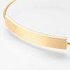 Brass Cuff Bangle BJEW-P168-F03-2