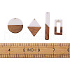 Resin & Wood Pendants RESI-TA0001-11-7