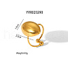 Stainless Steel Adjustable Open Cuff Rings EZ2313-4