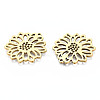 Ion Plating(IP) 201 Stainless Steel Pendants STAS-N098-047LG-3