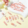 ABS Plastic Full Cover Press On False Nails DIY-CJC0006-13-4