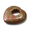 Natural Unakite Pendants G-F708-04G-2