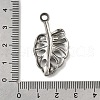 304 Stainless Steel Pendants STAS-Q355-01B-P-3
