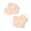 Transparent Spray Paint Glass Beads GLAA-Z011-04B-2