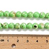 Assembled Synthetic Stone and Trochus Shell Beads Strands G-B128-08B-07-4