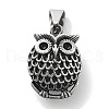 304 Stainless Steel Pendants STAS-Z098-04AS-1