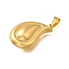 304 Stainless Steel Pendants STAS-H200-02G-2