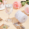 SUNNYCLUE 1 Roll Plastic Round Beaded Link Chains DIY-SC0024-96B-4