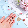 Beebeecraft 10Pcs Real 18K Gold Plated Brass Charms KK-BBC0014-86-3