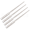 Unicraftale 4Pcs Iron Wire Winding Rods TOOL-UN0001-34-1