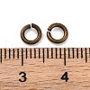 Brass Open Jump Rings X-KK-G514-01H-AB-3