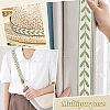 Olycraft 12M Polyester Jacquard Leaf Ribbon OCOR-OC0001-46D-6