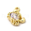 Alloy Rhinestone Pendants PALLOY-D330-02G-01B-2