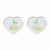 Transparent Resin Pendants RESI-N030-002B-2