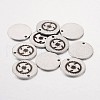 Non-Tarnish Stainless Steel Steampunk Pendants STAS-O078-E01-1