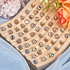 Gorgecraft 440Pcs ABS Beads FIND-GF0006-70B-4