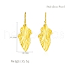 Elegant Stainless Steel Geometric Dangle Earrings For Daily Wear By Women PF0498-5