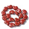 Ocean Series Handmade Porcelain Beads PORC-R002-03G-4
