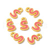 Alloy Enamel Pendants ENAM-P247-01MG-S-3