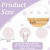 Olycraft Natural Rose Quartz Beads Strands G-OC0001-02-4mm-2