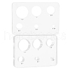Acrylic Doll Eye Measure Tool TOOL-WH0001-26A-1