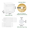 DICOSMETIC 80Pcs Transparent PVC Boxs DIY-DC0002-27-2