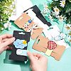 Cardboard Paper Hair Clip Display Cards CDIS-NB0001-04-3